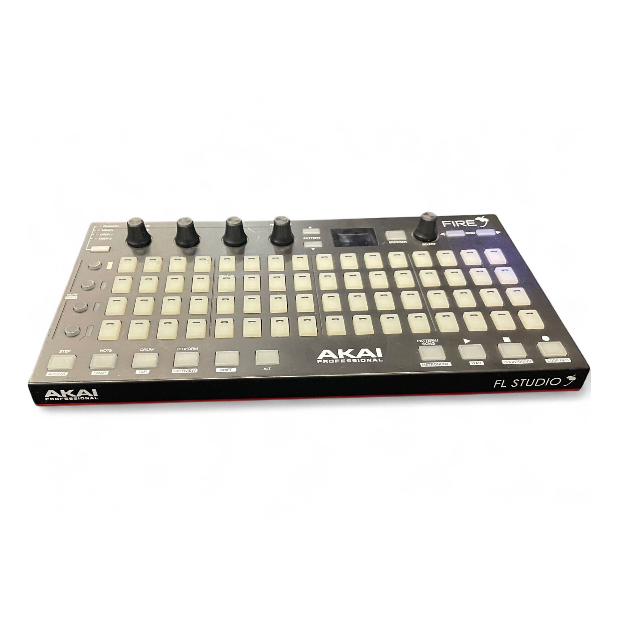 Used Akai Professional FL Studio Fire MIDI Controller
