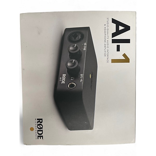 Used RODE AI-1 Audio Interface