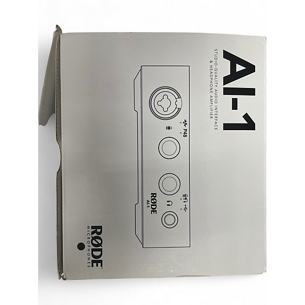 Used RODE AI-1 Audio Interface