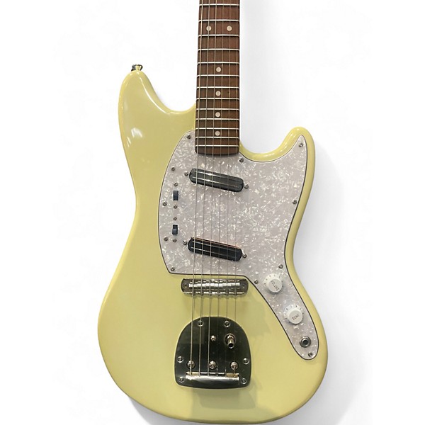 Used Iyv ISMF-200VW Cream Solid Body Electric Guitar