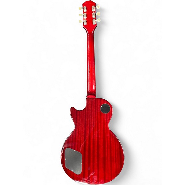 Used 2022 Epiphone Les Paul Standard Cherry Sunburst Solid Body Electric Guitar