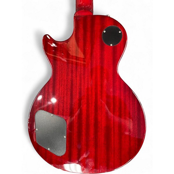 Used 2022 Epiphone Les Paul Standard Cherry Sunburst Solid Body Electric Guitar