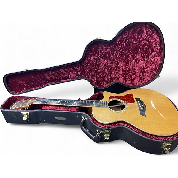 Used Taylor 814CE Natural Acoustic Electric Guitar