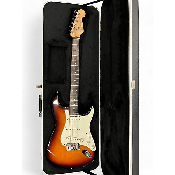 Used 1999 Fender American Standard Stratocaster 3 Color Sunburst Solid Body Electric Guitar