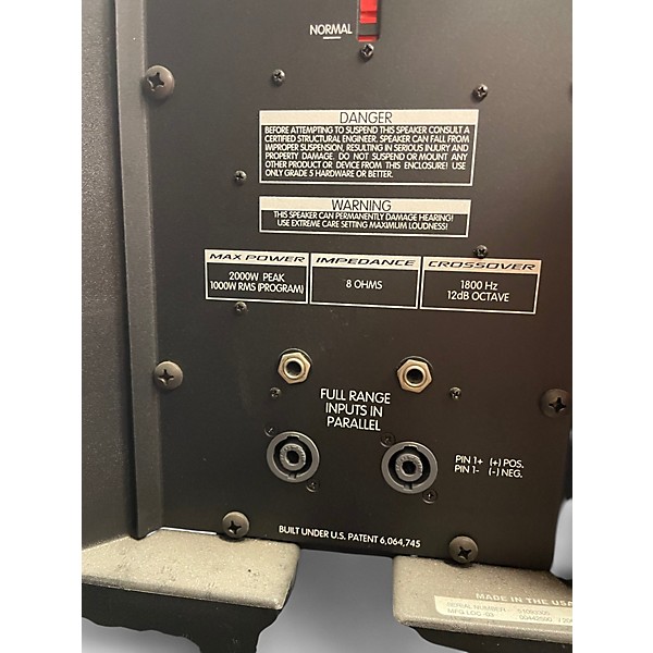 Used Peavey IMPULSE 1015 Unpowered Speaker