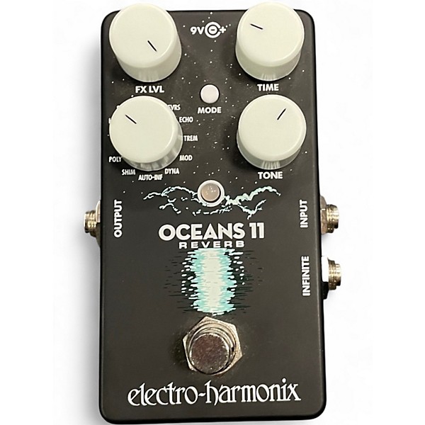 Used Electro-Harmonix Oceans 11 Reverb Effect Pedal