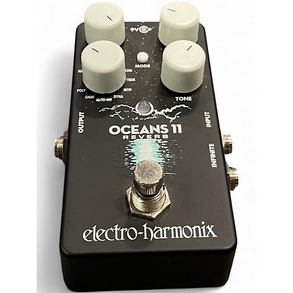 Used Electro-Harmonix Oceans 11 Reverb Effect Pedal