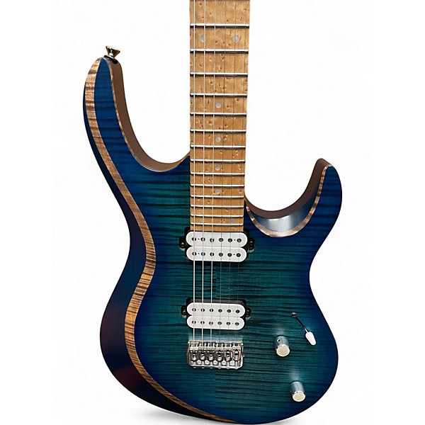 Used Kiesel Aries 6 Aqua Marine Solid Body Electric Guitar