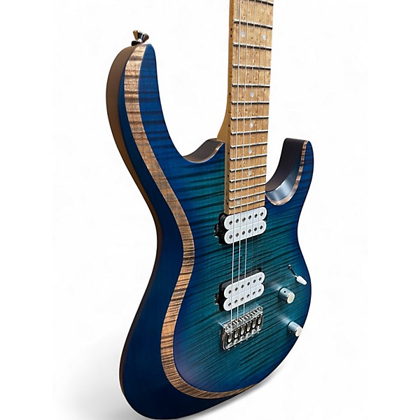 Used Kiesel Aries 6 Aqua Marine Solid Body Electric Guitar