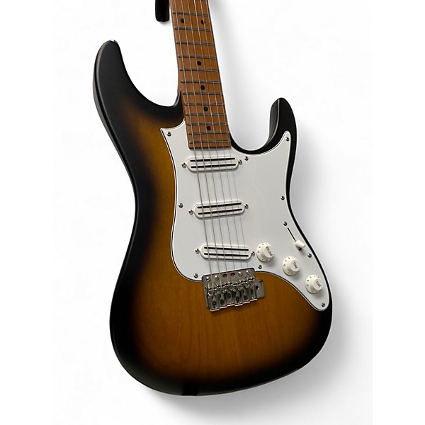 Used Ibanez ATZ100 Sunburst Solid Body Electric Guitar