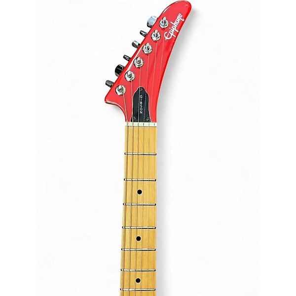 Used Epiphone S310 Bright Red Solid Body Electric Guitar