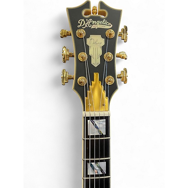 Used D'Angelico Deluxe Brighton Matte Charcoal Solid Body Electric Guitar