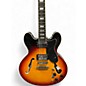 Used Donner DJP1000 3 Color Sunburst Hollow Body Electric Guitar