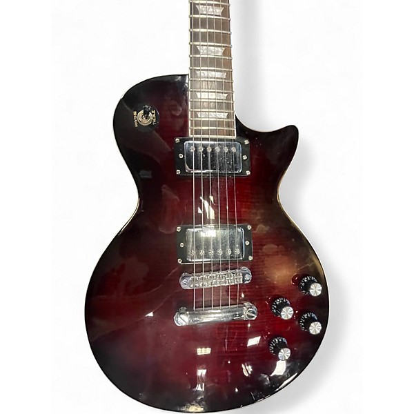 Used Firefly Classic Crimson Red Burst Solid Body Electric Guitar