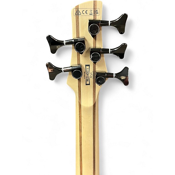 Used Ibanez SR305 5 String Silver Burst Electric Bass Guitar