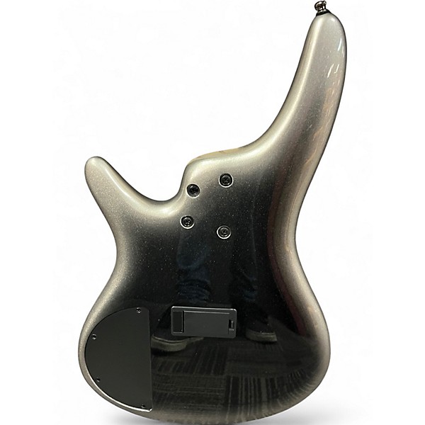 Used Ibanez SR305 5 String Silver Burst Electric Bass Guitar