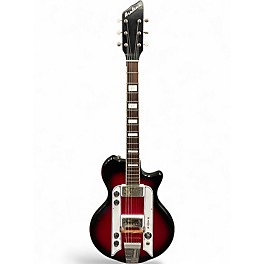 Vintage 1962 Airline Town & Country Redburst Solid Body Electric Guitar