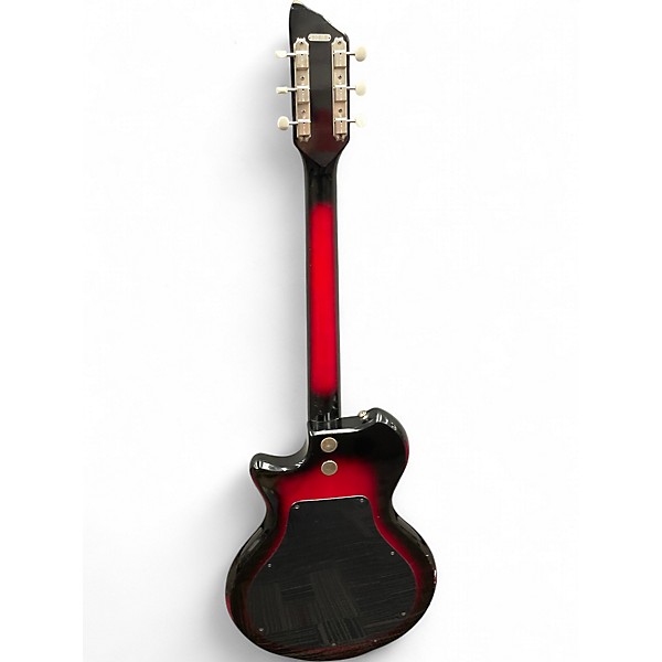 Vintage 1962 Airline Town & Country Redburst Solid Body Electric Guitar