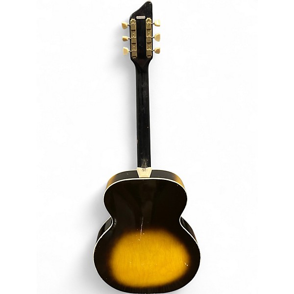 Vintage 1960 Supro H950 Ranchero Sunburst Hollow Body Electric Guitar