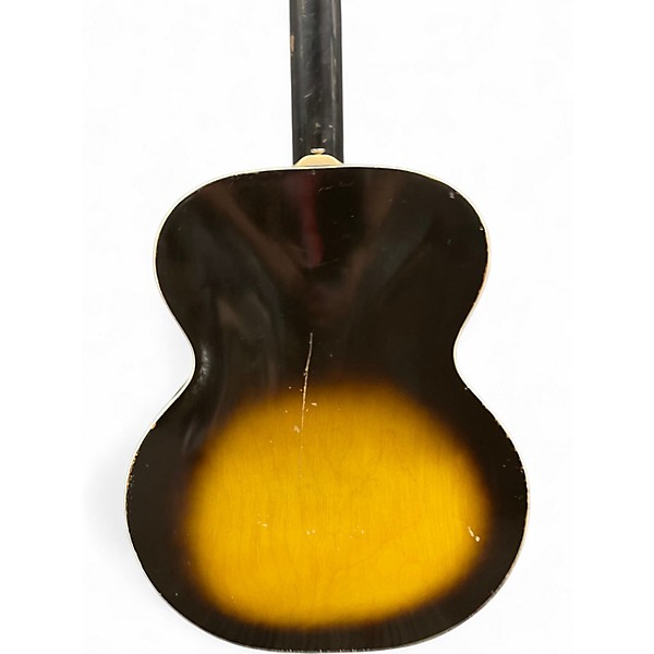 Vintage 1960 Supro H950 Ranchero Sunburst Hollow Body Electric Guitar