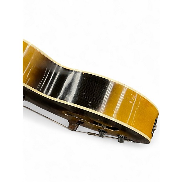 Vintage 1960 Supro H950 Ranchero Sunburst Hollow Body Electric Guitar