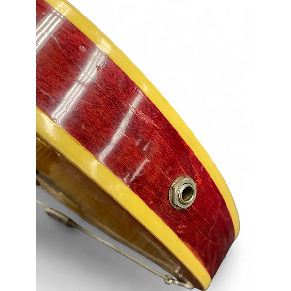 Vintage 1960s Gibson ES-125 TC Cherry Sunburst Hollow Body Electric Guitar