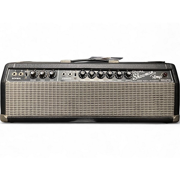 Vintage 1966 Fender Showman Head Tube Guitar Amp Head