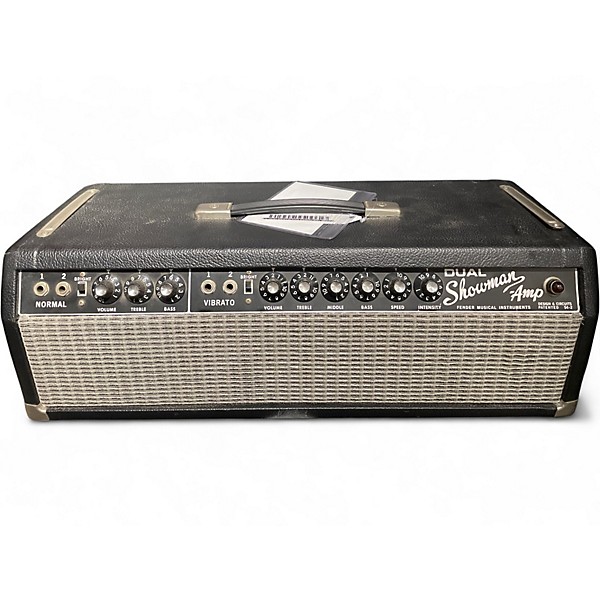 Vintage 1966 Fender Showman Head Tube Guitar Amp Head