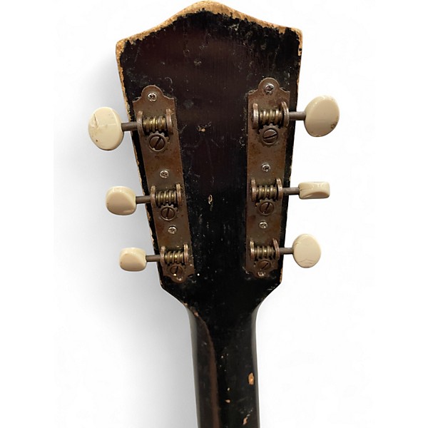 Vintage 1960s Alden (harmony) H45 Black Solid Body Electric Guitar