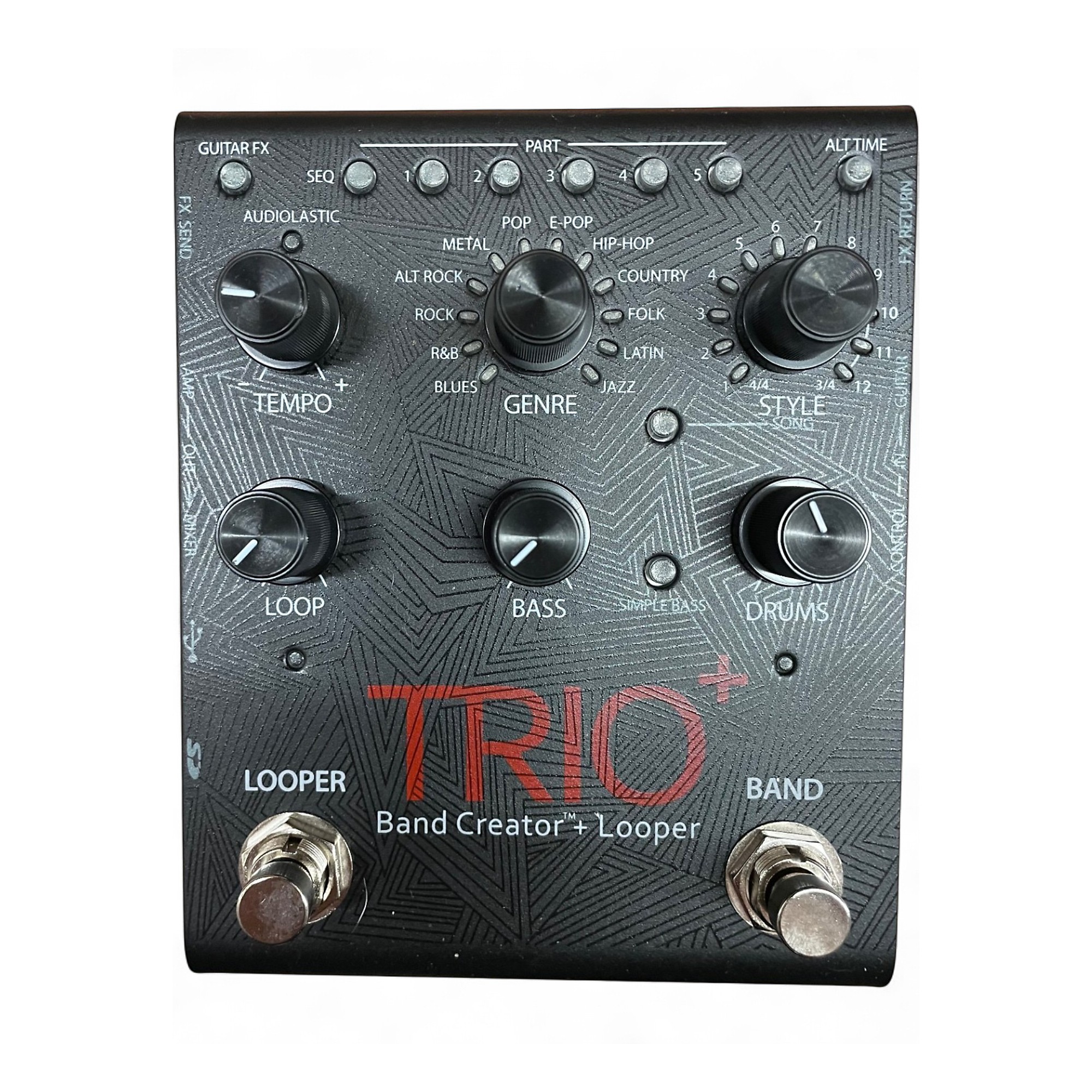 DigiTech TRIO+ バンドクリエイター・ルーパー Used DigiTech Trio+ Band Creator Plus Looper Pedal | Guitar
