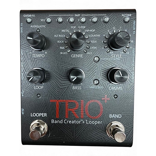 Used DigiTech Trio+ Band Creator Plus Looper Pedal | Guitar