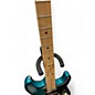 Used Fender elite strat qmt teal Solid Body Electric Guitar