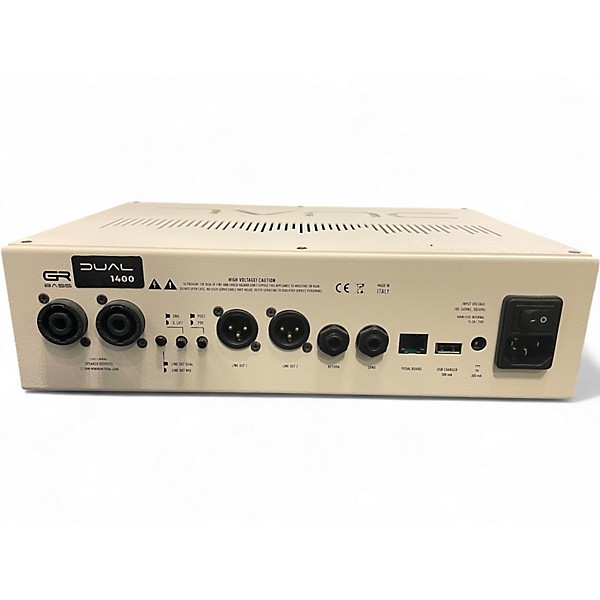 Used Gr Bass DUAL 1400 Bass Amp Head