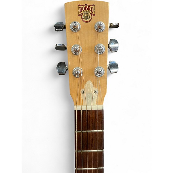 Vintage 1970s Dobro Model 36 Resonator Chrome Acoustic Guitar