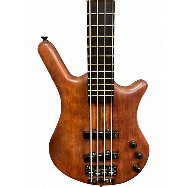 Used Warwick Thumb 4 String Bolt-On Walnut Electric Bass Guitar