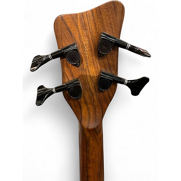 Used Warwick Thumb 4 String Bolt-On Walnut Electric Bass Guitar