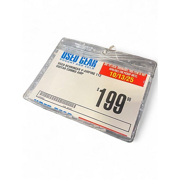 Used Behringer V-AMPIRE 112 Guitar Combo Amp