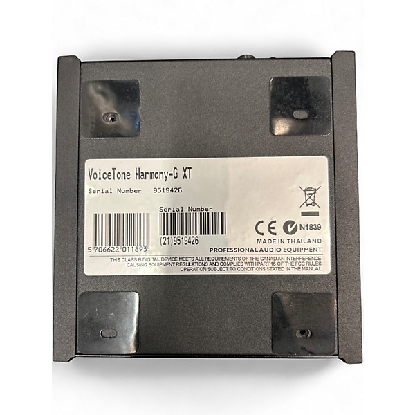 Used TC Helicon Harmony GTX Vocal Processor