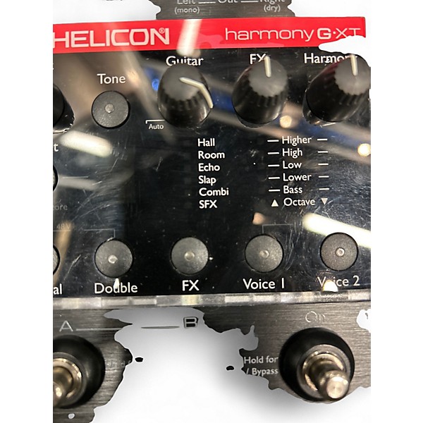 Used TC Helicon Harmony GTX Vocal Processor