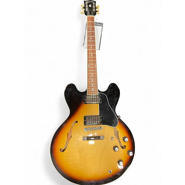 Used Gibson ES335 Vintage Sunburst Hollow Body Electric Guitar