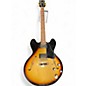 Used Gibson ES335 Vintage Sunburst Hollow Body Electric Guitar thumbnail