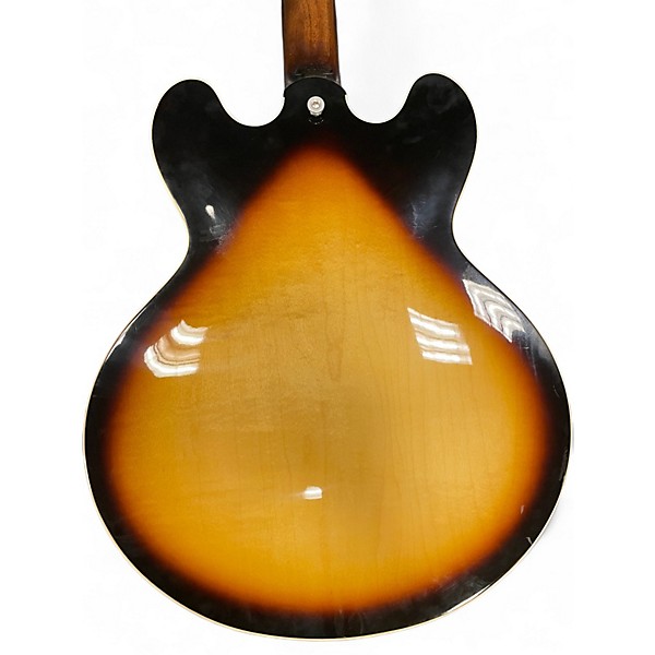 Used Gibson ES335 Vintage Sunburst Hollow Body Electric Guitar
