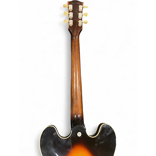 Used Gibson ES335 Vintage Sunburst Hollow Body Electric Guitar