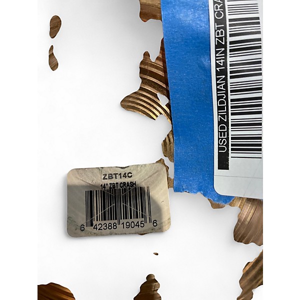 Used Zildjian 14in ZBT Crash Cymbal