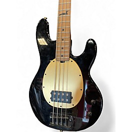 Used Sterling by Music Man pete wentz stingray back/gold Electric Bass Guitar