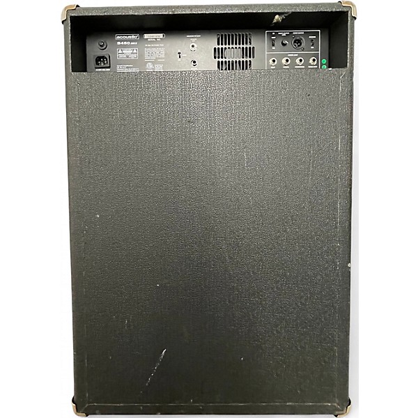 【希少】acoustic B450 ベース用アンプ 450W B450 450 W 2×10″ Bass Guitar Combo Amp - Acoustic Control Corp