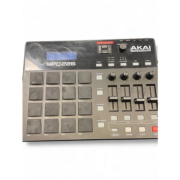 AKAI MPD226 MIDIコントローラー MIDI Pad Controller With Sliders MPD226 | Akai Pro