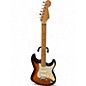 Used 1995 Fender American Deluxe Stratocaster Plus 2 Color Sunburst Solid Body Electric Guitar thumbnail