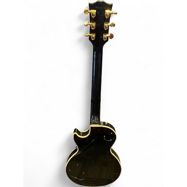 Vintage 1995 Gibson Les Paul Custom Black Solid Body Electric Guitar