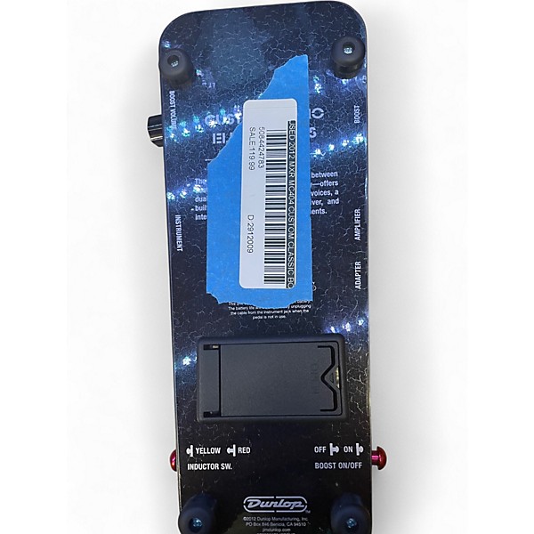 Used 2012 MXR MC404 Custom Classic Boost Wah Effect Pedal